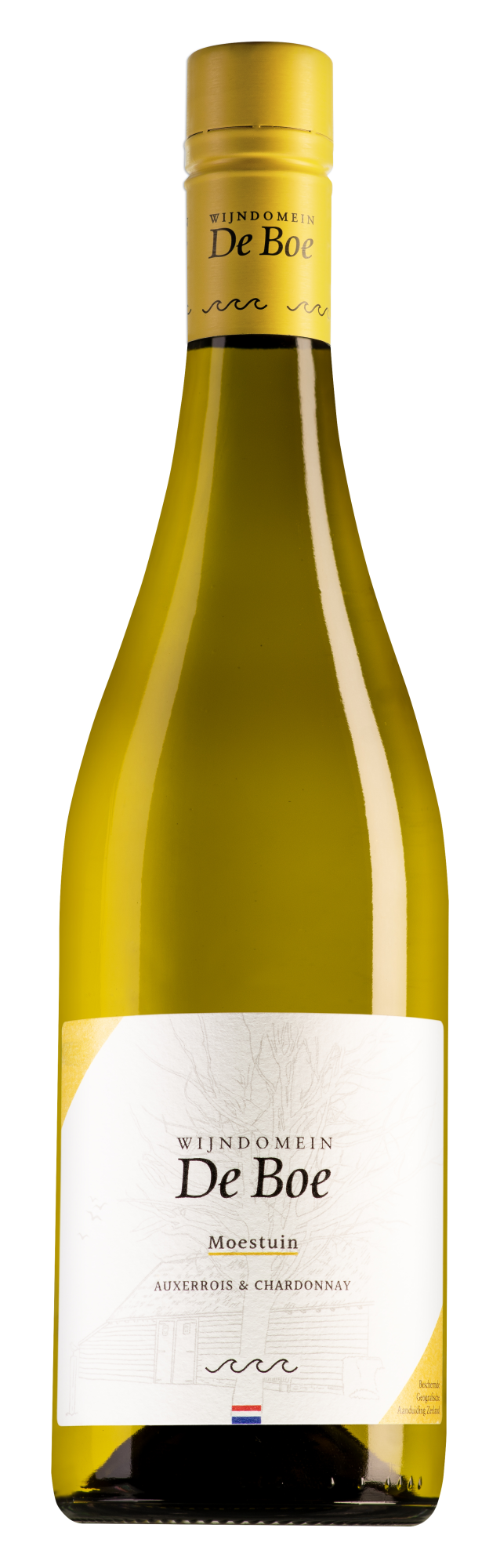 Wijndomein De Boe Zeeland Moestuin Auxerrois-Chardonnay