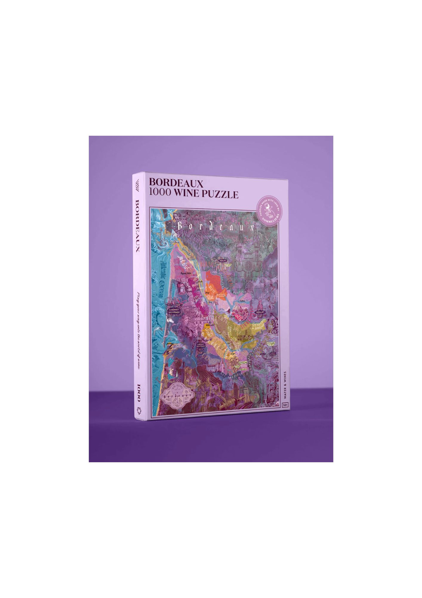 Wijnpuzzel Bordeaux 1000 stukjes