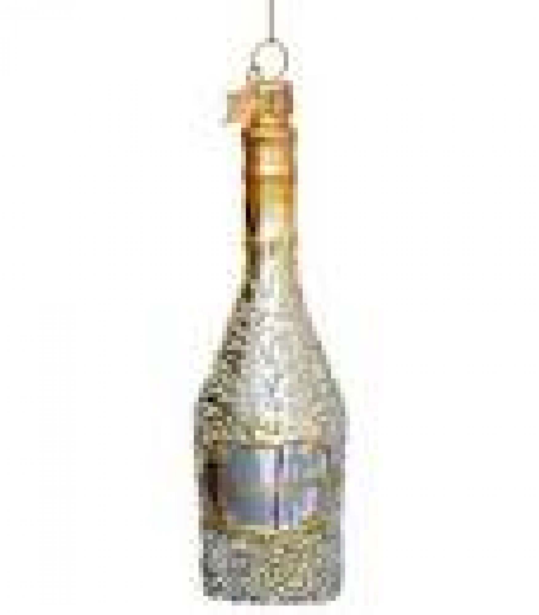 Vondels Champagne fles kerstornament H16cm