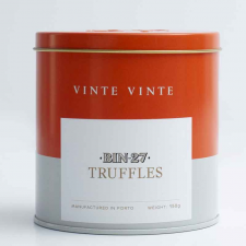 Chocolade truffels met port in blikje Vinte Vinte