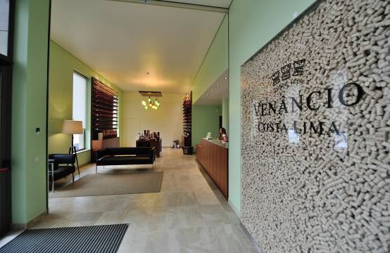 De entrée van het wijngoed